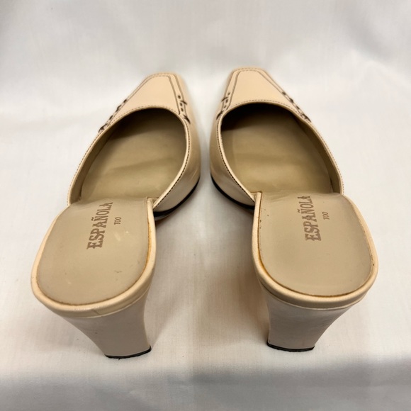 Espanola mule heels, size 8 1/2M. - Picture 5 of 12